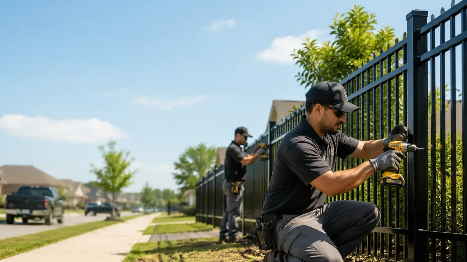 Metal Fence Installation in Taylor, MS